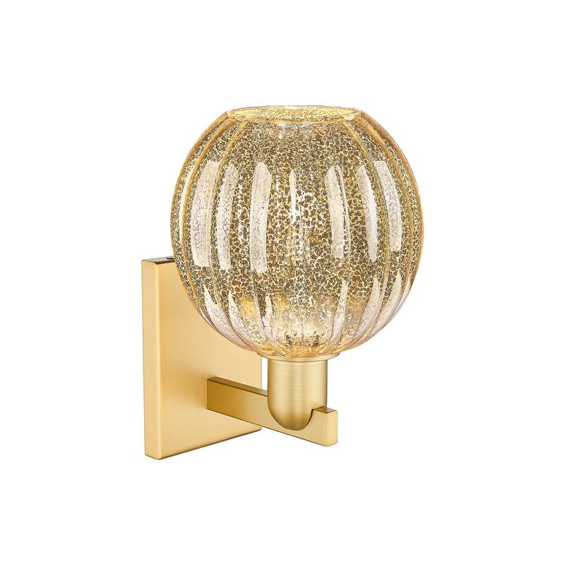 Innovations Lighting Downtown Urban - Preston - 1 Light 7" Globe Shade Wall-mounted Sconce