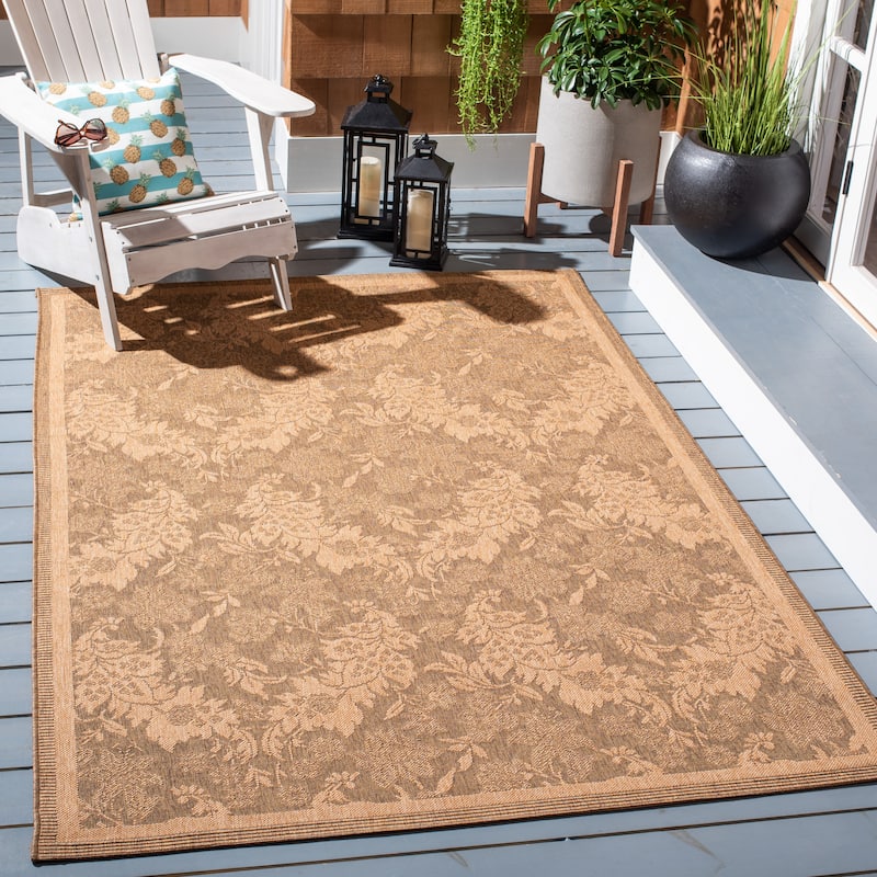 SAFAVIEH Courtyard Arla Indoor/ Outdoor Waterproof Patio Backyard Rug
