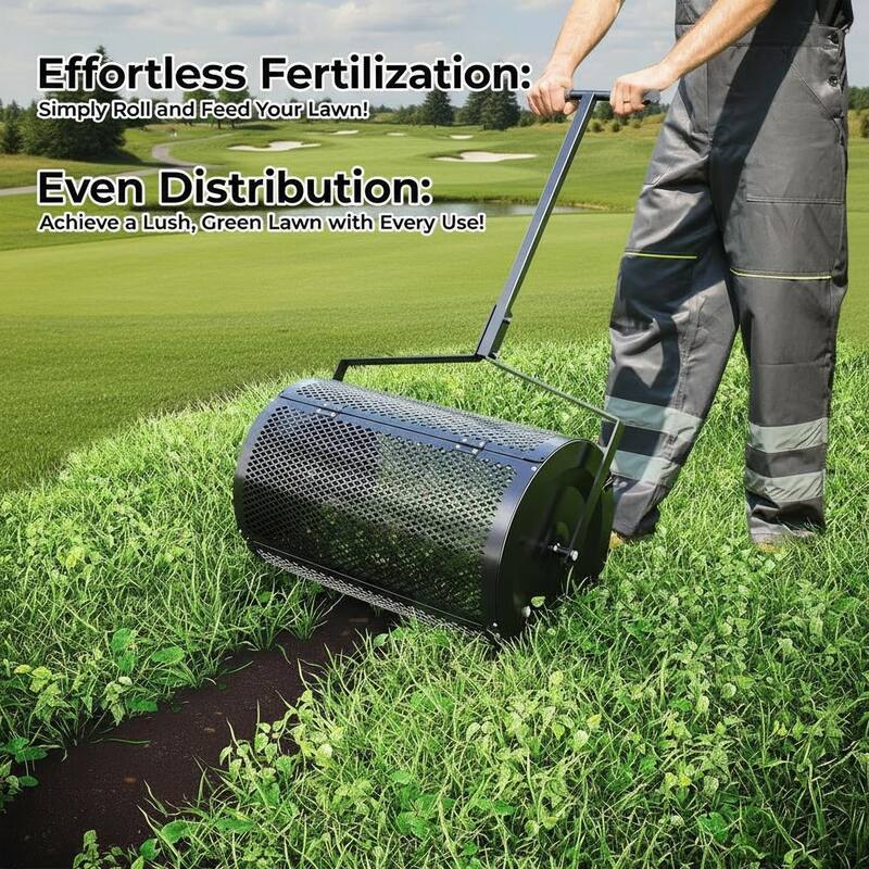 Metal Grid Compost Spreader, with Assembly Tools