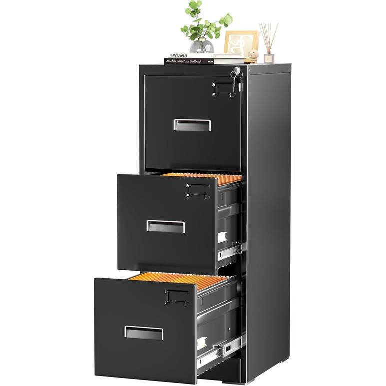 3 Drawer Mobile/Vertical File Cabinet for Home Office