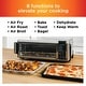 Digital Air Fry Countertop Oven with 8-in-1 Functionality, Flip Up ...