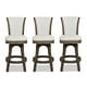 preview thumbnail 2 of 3, Henry 27" Swivel Upholstered Counter Height Bar Stool