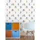 preview thumbnail 3 of 6, Bluey and Bingo Hearts Multicolor Peel and Stick Wallpaper