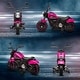 preview thumbnail 2 of 6, Battery-Operated Kids Motorcycle with Training Wheels, Single-Button Start, and Safe Speeds, Ride-On Toy for Toddlers