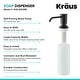 preview thumbnail 15 of 15, Kraus Kitchen Soap Dispenser