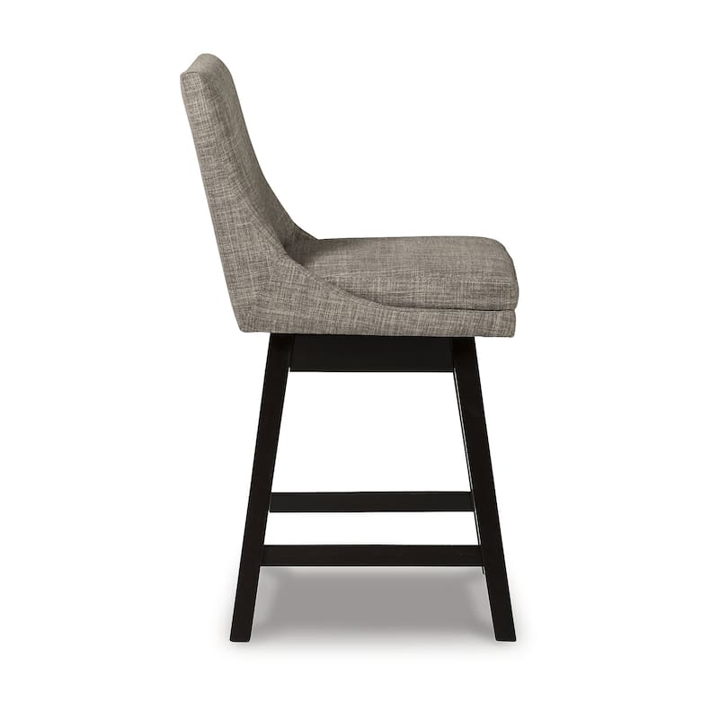 Signature Design by Ashley Tallenger Upholstered Swivel Stool (Set of 2)