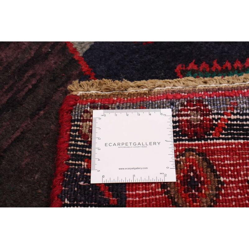 ECARPETGALLERY Hand-knotted Konya Anatolian Black Wool Rug - 4'4 x 7'10