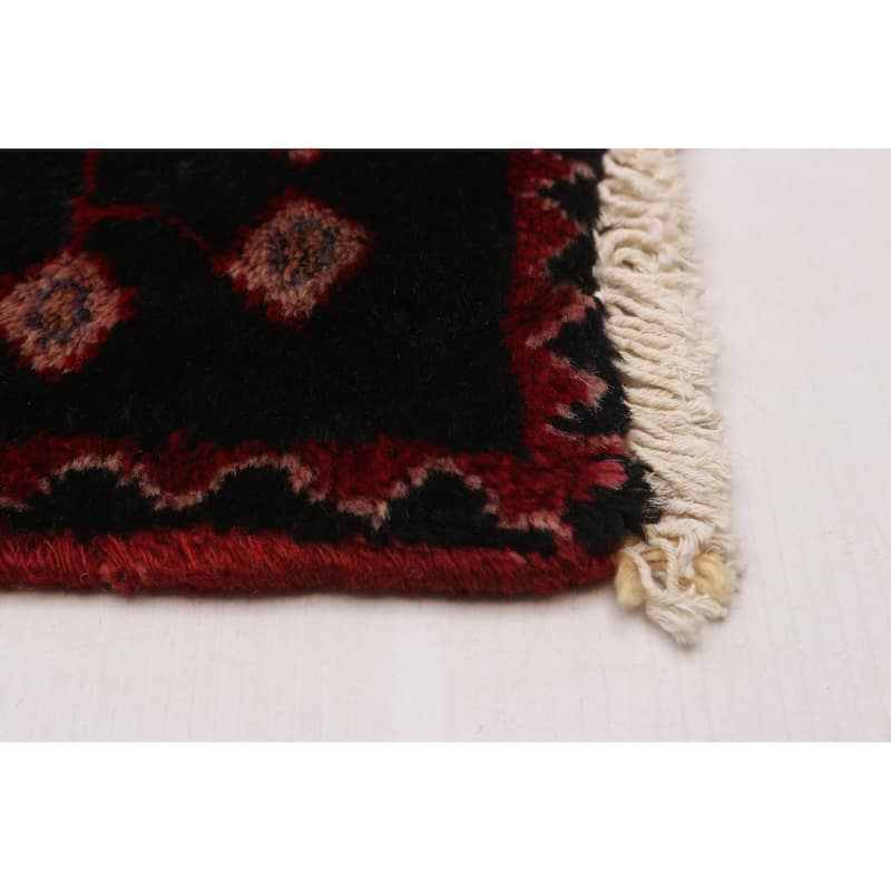 ECARPETGALLERY Hand-knotted Anadol Red Wool Rug - 3'6 x 9'4