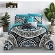 preview thumbnail 9 of 7, Chic Home Gaston 10-piece Bed-in-a-Bag Comforter Set King
