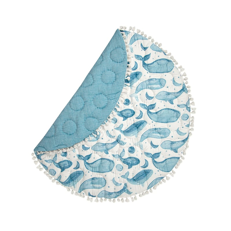 Crane Baby Playmat - 3'x3' - Whale