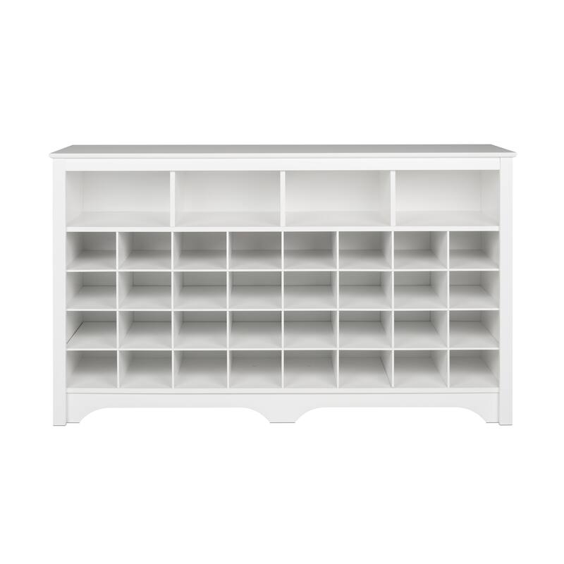 Prepac 60" Entryway Shoe Cubby Console