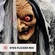 preview thumbnail 8 of 17, Haunted Hill Farm 5.3-Ft. Life-Size Talking Animatronic Witch with Red Eyes