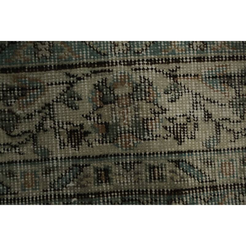 Hand Knotted Oriental 100% Wool Carpet Transitional Floral Oranges & Rust Anatolian Area Rug - 9' 2'' X 5' 7''
