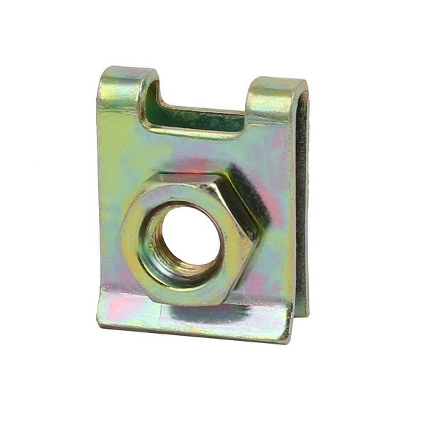 25pcs Speed Fastener U Nut Clip Zinc Plated for M6 Screw Bolt Brass Tone Bed Bath & Beyond