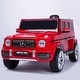 preview thumbnail 33 of 32, Licensed Mercedes-Benz G63 Ride-On Car with Remote Control, LED Lights, MP3 Player & Suspension