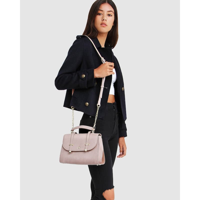 Better Off Wool Blend Military Peacoat - L - Blue
