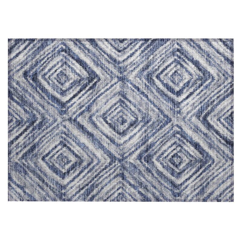Machine Washable Indoor/ Outdoor Chantille Moroccan Boho Contemporary Rug