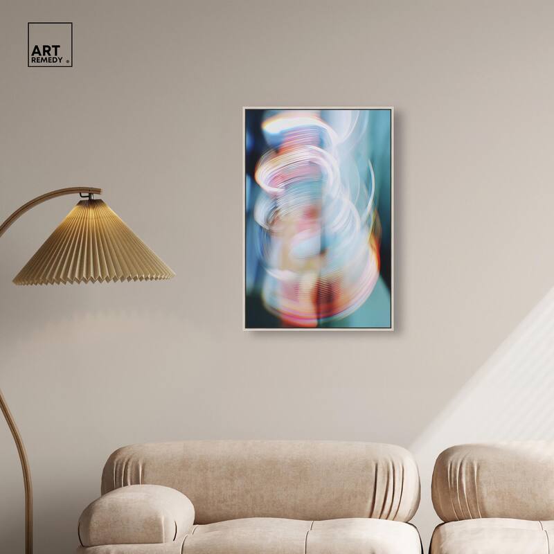 Swirling Light II Canvas by Art Remedy