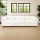 Option 3 Seater White