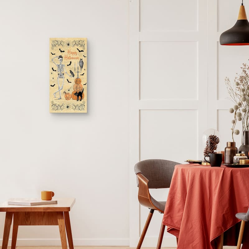 Happy Halloween Canvas Art Print