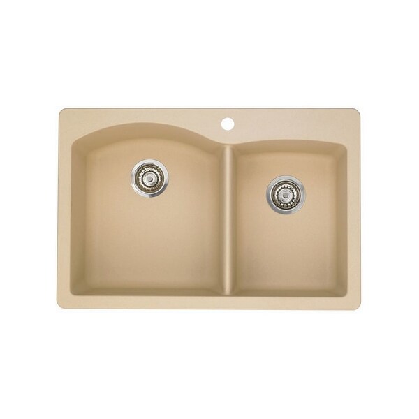 Blanco 441216 Diamond 33" Silgranit Granite Composite Drop ...