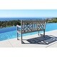 preview thumbnail 2 of 1, Surfside 4-foot Outdoor Hand-scraped Garden Bench by Havenside Home