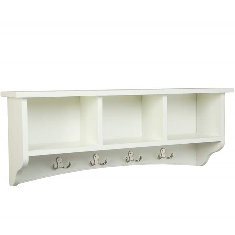 Copper Grove Daintree Storage Wall Coat Hook with Cubbies