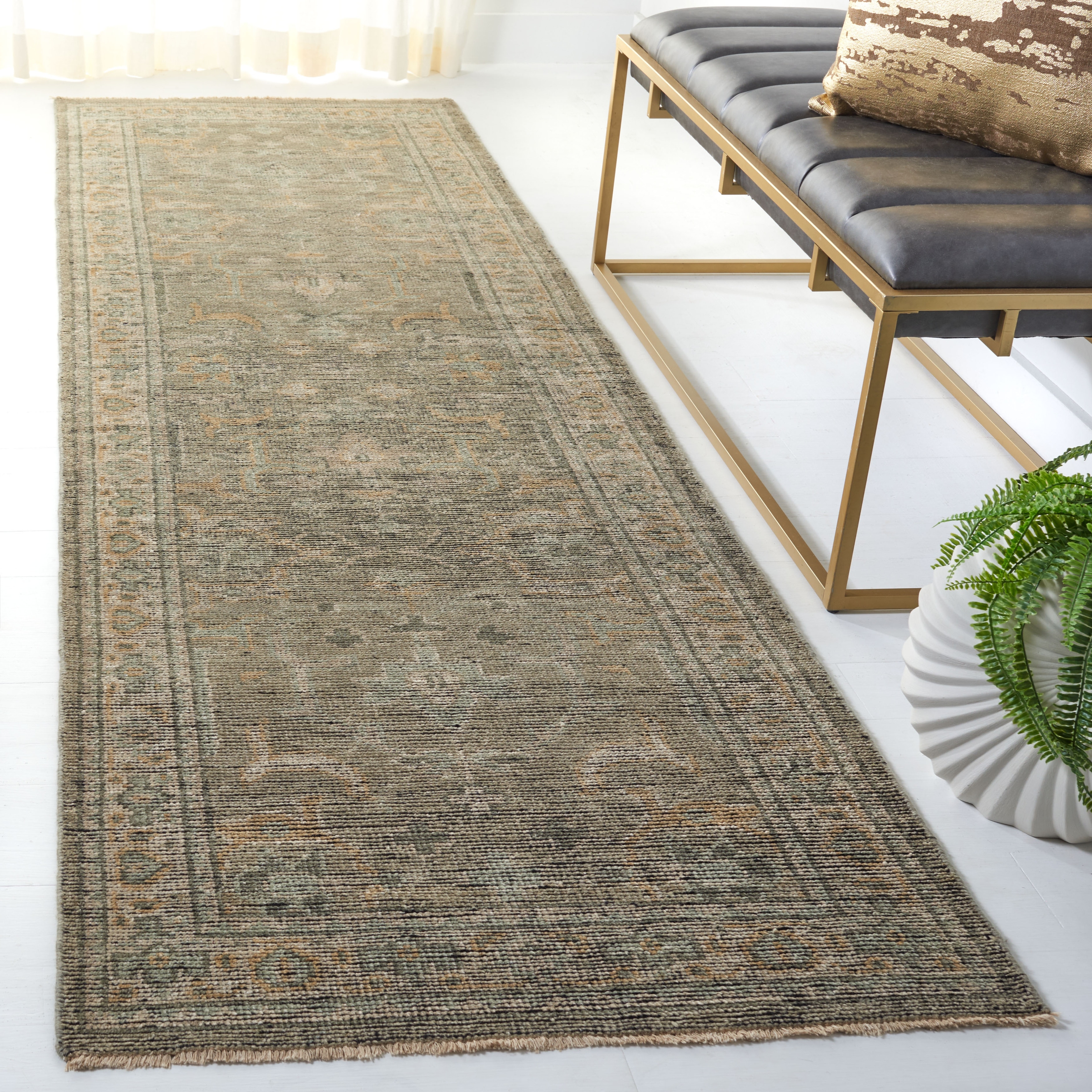 SAFAVIEH Hand-knotted Izmir Buket Oriental Wool Area Rug - On Sale
