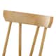 Plank and Beam Solid Wood Windsor Dining Chair - Set of 2