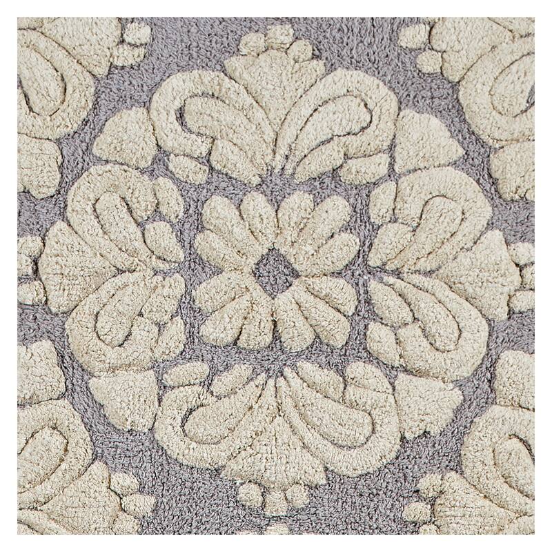 Better Trends Medallion Tufted Bath Mat Rug 100% Cotton