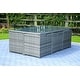 preview thumbnail 14 of 14, 11-piece Outdoor Dining Set With Cushions Wicker Furniture by Moda Furnishings