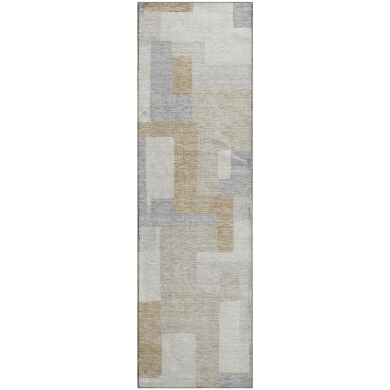 Premium Washable Super Soft Geo Casual Mayfield Rug