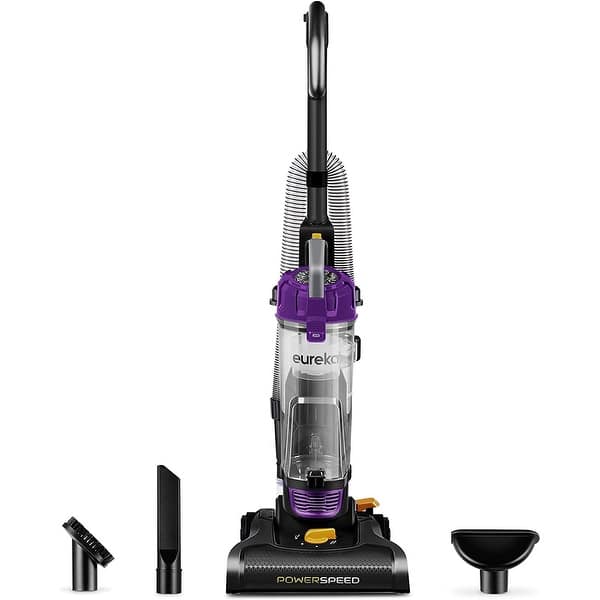 eureka NEU182B PowerSpeed Bagless Upright Vacuum Cleaner Lite Bed