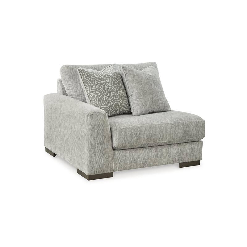Signature Design by Ashley Regent Park Pewter 3-Piece Sectional - 93"W x 93"D x 39"H