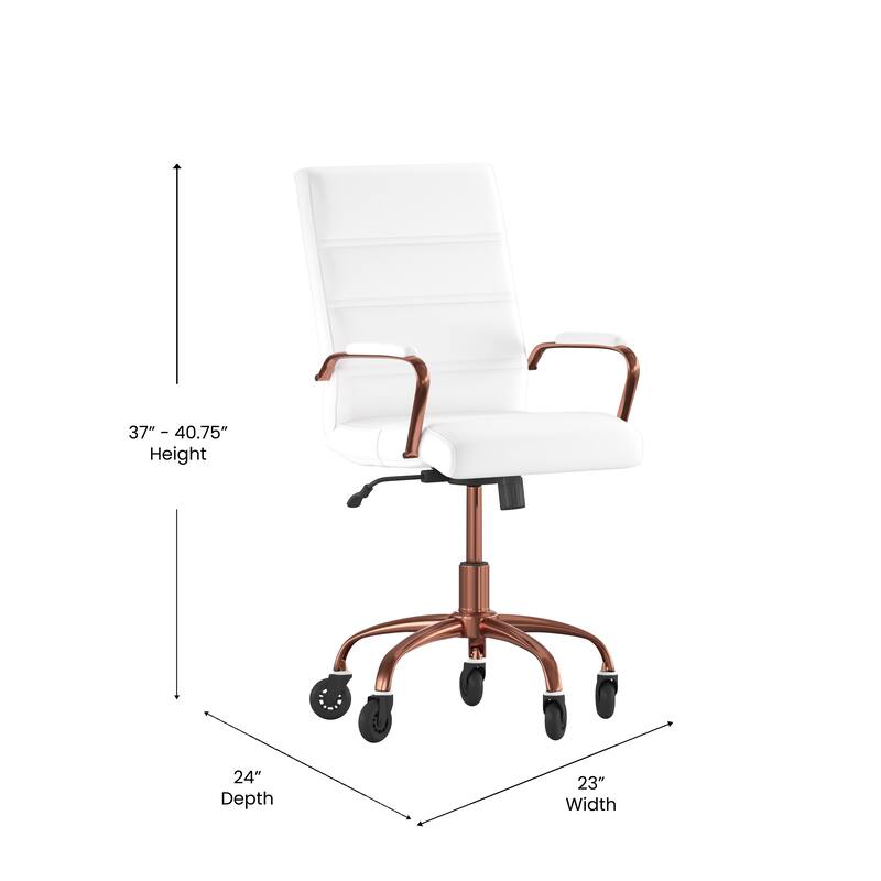 Executive Chair on Skate Wheels