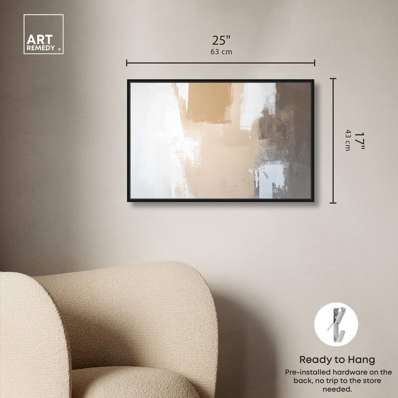 Solace in Softness II Canvas by Art Remedy
