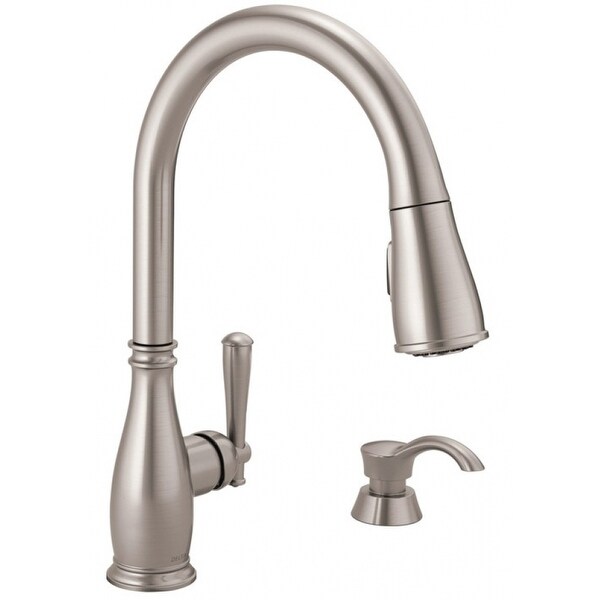 Addison Single Handle Pull Down Sprayer Kitchen Faucet Delta Addison Single Handle Pull Down Sprayer Kitchen Delta Addison Kitchen Faucet Touch20 Delta 9192t Arsd Dst Addison Kitchen Faucet With Pullout The