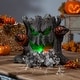 preview thumbnail 2 of 2, Electric Lighted Spooky Smoking Tree