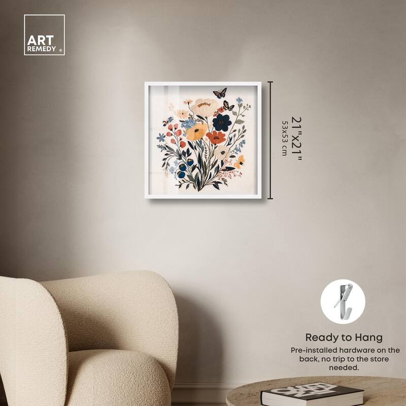 Garden of Threads I Shadowbox by Art Remedy