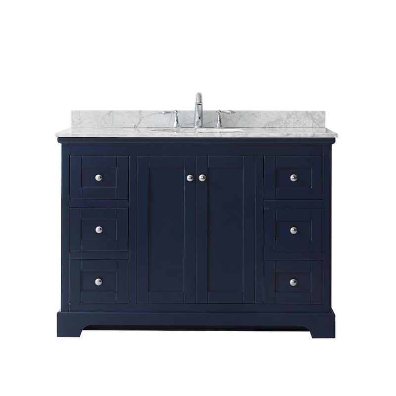 Wyndham Collection Avery 48" Free Standing Single Basin Vanity Set