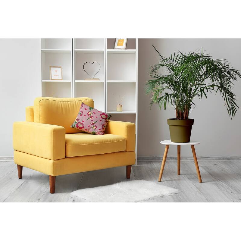 Love In The Garden Decorative Valentines Day Accent Pillow