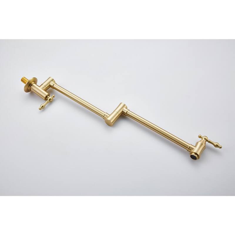 Wall Mount Folding Kitchen Pot Filler Faucet