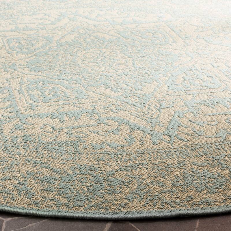 SAFAVIEH Linden Rick Indoor/ Outdoor Patio Backyard Rug