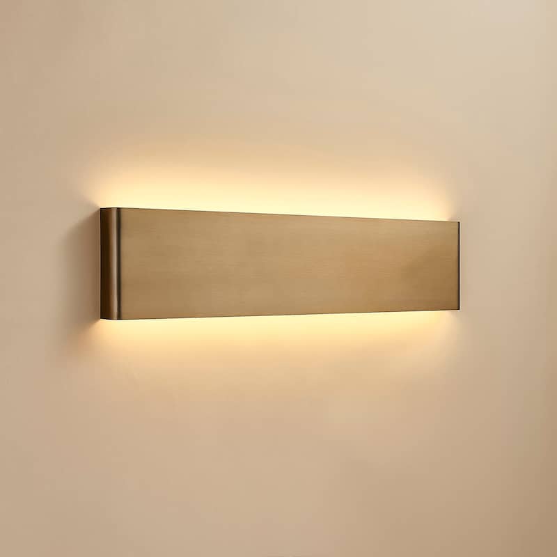 Long Streak Led Wall Sconce 35 Inch Black