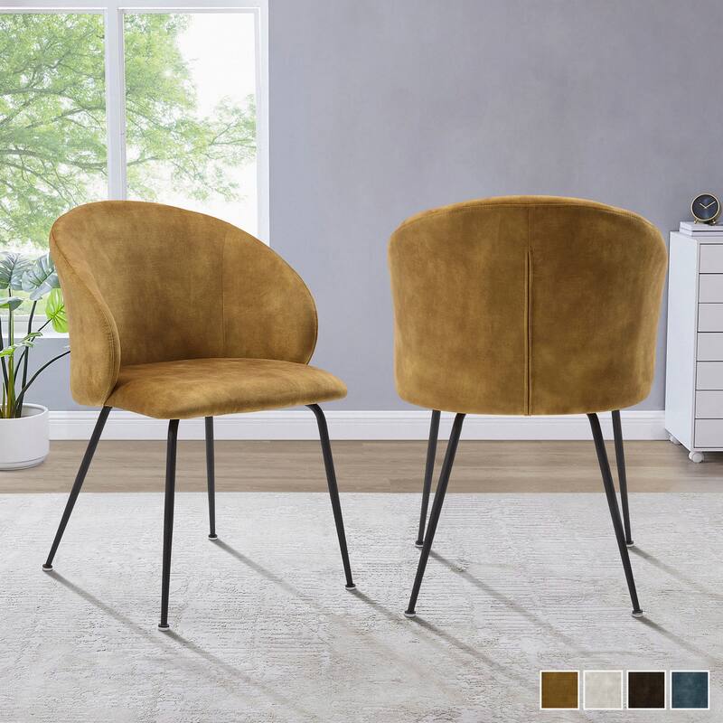 Dalston Velvet Dining Chair (Set of 2)