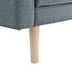 preview thumbnail 13 of 11, Serta Ainsley Sofa in Grey Woven Fabric