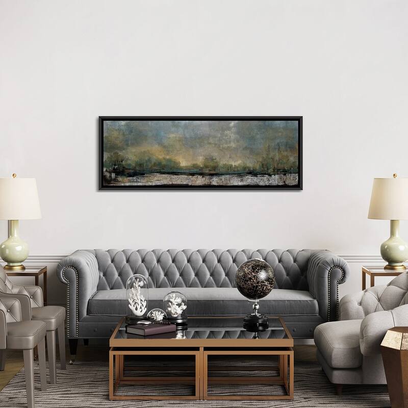 iCanvas "Poetic Landscape" by Liz Jardine Framed Canvas Print