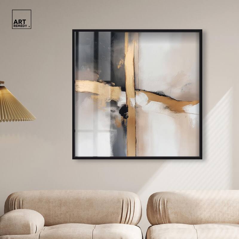 Golden Hour I Shadowbox by Art Remedy