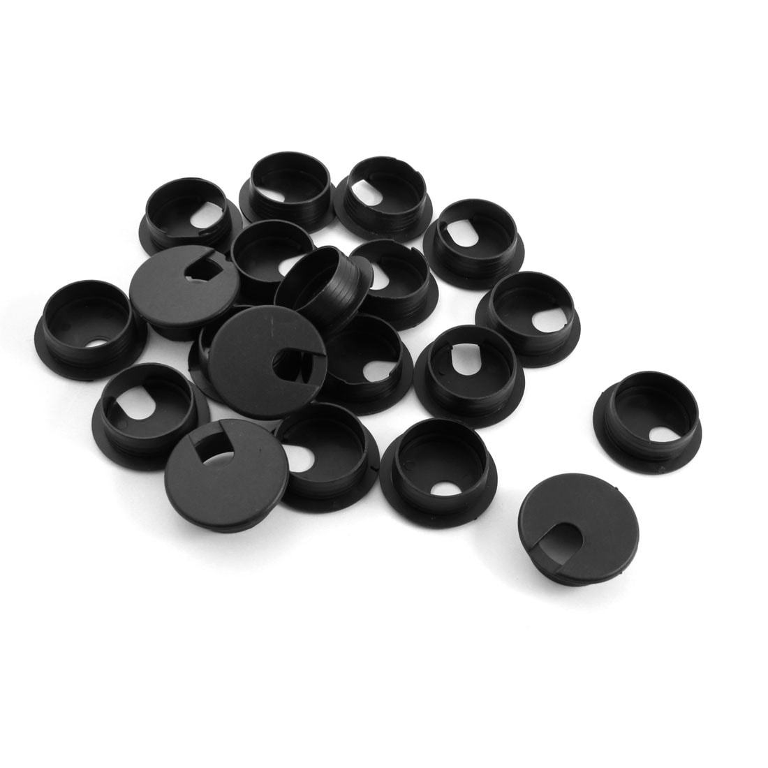 Unique Bargains Home Office Pc Desk Organizer Grommet Cable Hole Cover 35mm Mount Dia 20pcs Overstock 18421140