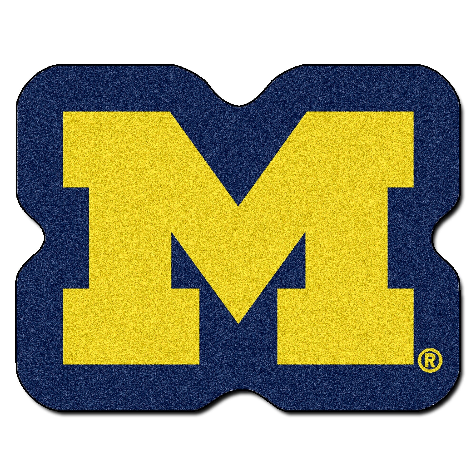 Shop University Of Michigan Wolverines Mascot Area Rug Overstock 20566872